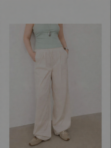 Breathable Elastic Outdoor Workwear Style Elastic Waist Casual Pants