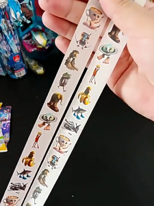 Pelekat 山海经萌兽贴纸 Shanhai Brain Rot Cute Sticker 装饰贴画幼儿园奖励表扬不干胶自粘手账标签 Children Cute Decoration Label