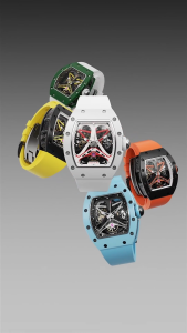 CRONUS ART Watch CM09-016 / 018 / 019 Sapphire Glass Sports Car Series - Automatic Carbon Case 50M Water Resistant