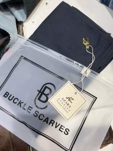 HIJAB SEGI EMPAT BUCKLE SCARVES AZARA POLOS PARIS PREMIUM BEST SELLER
