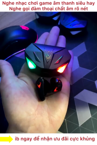 Tai Nghe Bluetooth Độ Trễ Siêu Thấp Nghe Bước Chân Rõ 360° Pin 180H Nghe Nhạc Cả Ngày Không Lo Hết X15 M25 Gaming