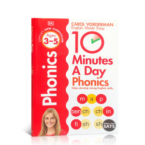 10 Minutes A Day Phonics Ks1 Paperback by Carol Vorderman Original English books