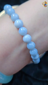 Collection Grade Rare Sky Blue Opal Bracelet