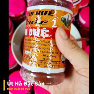 Mắm Ruốc Huế Bà Duệ Thơm Ngon Chuẩn Vị Bún Bò - Út Hà Đặc Sản