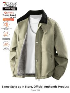 TUCANO | Moto Style Loose Large Code Leather Jacket