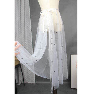 Váy Lưới Một Mảnh Dài Không Tay Váy Lưới Trong Suốt Váy Lưới Một Lớp Váy Lưới Che Phủ Váy Lưới Mùa Hè 2018