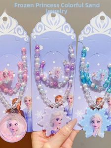 Princess Elsa Style Jewelry Necklace Bracelet Ring