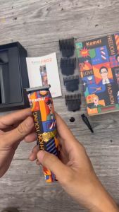 Kemei KM-5017H เครื่องตัดผม ตัดขน กราฟฟิตี้ ไร้สาย ตัดผมชาย