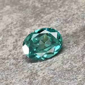 Đá Quý Sapphire Paraiba Hình Bầu Dục Cao Cấp Được Trồng Trong Phòng Thí Nghiệm Để Làm Đồ Trang Sức Tự Làm - Thích Hợp Cho Nhẫn Bông Tai Dây Chuyền