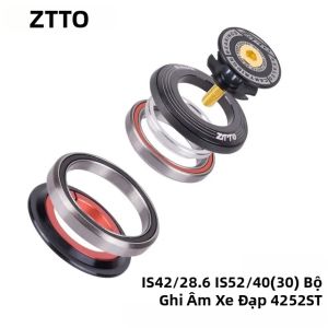 ZTTO | Bộ Phận Cổ Xe Đạp ZTTO CNC 42mm 52mm Ống Côn Phuộc Thẳng IS42 IS52 Bạc Đạn Tiếp Xúc Góc Tích Hợp 1 1/8"-1 1/2" Hợp Kim Nhôm