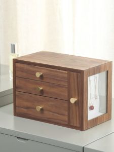 Casegrace กล่องเก็บเครื่องประดับขนาดใหญ่ สีเหลี่ยมผืนผ้า สีเหลี่ยมผืนผ้า สีเหลี่ยมผืนผ้า และหูนาฬิกาเครื่องประดับ