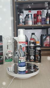 Chai xịt bọt làm sạch nhanh và khử mùi hôi trên vải thảm nỉ Sonax 206141 250ml - Dùng được cho pa-nen trần xe nệm ghế nhựa và alcantara - Dmall247