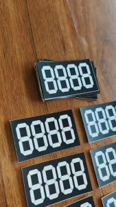 55 ชิ้น!! ป้ายราคาดิจิตอล สีดำ สำหรับใส่ในตู้แช่ ชั้นวางสินค้า ใช้กับป้ายหน้าตะขอ