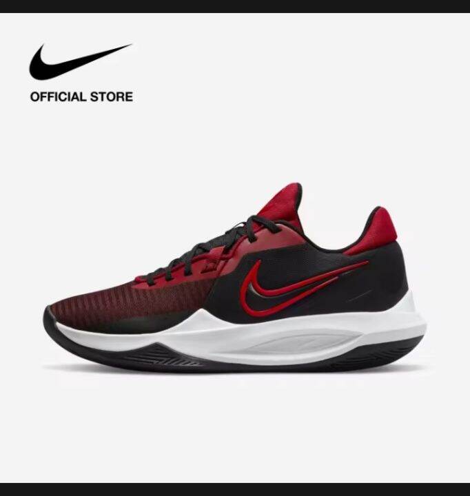 Nike air precision black clearance and red