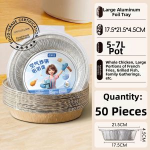 HENGPIN | Oven & Air Fryer Use Foil Liners Thick Home