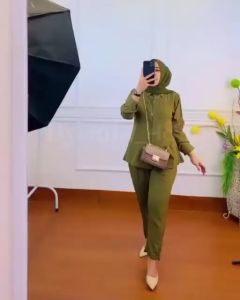 COD Setelan Wanita Terbaru Sadianaariz Fashion
