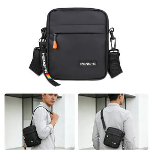 MENSPE Men’s Shoulder Bag Mini Cross Body Bag Casual Lightweight Messenger Bag Large Capacity Waterproof Leisure Street Bag Travel Bag Outdoor Riding Bag For Men
