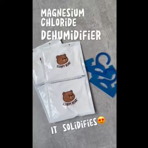 SLURPY BEAR Magnesium Chloride Dehumidifier Packs Wardrobe Drawer Moisture Absorber | Thirsty Hippo