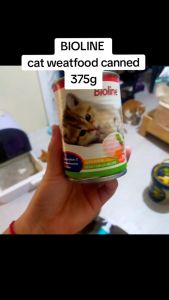 375g Bioline Dog Cat Can All Stages Adult Kitten Puppy Rich In Real MeatWet Food Can Pet Essentials