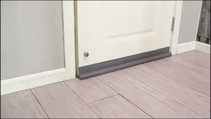 HomeProtect Door Draft Stopper 36 Inch Under Door Draft Blocker Door Sweep for Bottom of Door Reduce Cold Air Soundproof Light