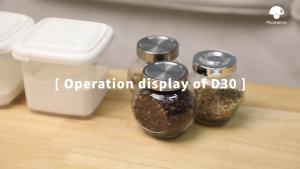 Memoqueen D30 Label Maker Machine with Tape - Bluetooth Thermal PortableLabel Printer Labeler Sticker Maker Compatible with Phomemo D30 iOS&Android for Home Office OrganizationWhite