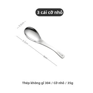 Onlycook | Muỗng Inox 304 Chất Lượng Thực Phẩm