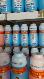 CUSSONS BABY POWDER ( BIRU 260 GRAM ) MILD & GENTLE