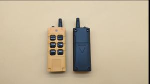 Factory Supply High Grade Remote Control 433MHZ Wireless Industrial Crane Truck Remote Controller 2/4/6 Button Keys 1527 Learni