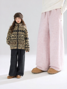 MUCMUKN | Comfortable Warm Fleece Knit Pants