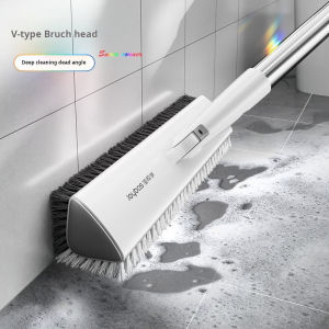 Household Floor Brush Long Handle Bathroom Bristle Toilet Ceramic Tile Gap Brushes Multifunctional Kitchen Wall Cleaner Tool