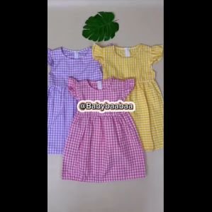 Baju Bayi Model Dress Murah Baby Girl / DRESS BAYI ANAK KIRANA 100% cotton / Baju Bayi Perempuan
