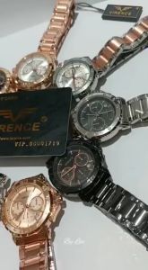 Jam Tangan Fashion Wanita Virence Analog Original Rantai Stainless Steel