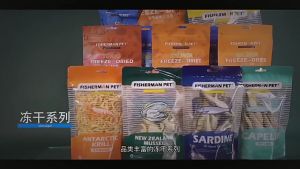 Fisherman Pet Freeze Dried Natural Pure Raw Meat Salmon Capelin Fish Cat Dog Pet Treats Snack Booster 35G 宠物冻干零食