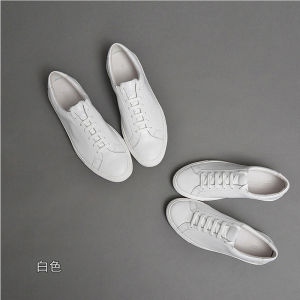 Customized Flat Head Common White Shoes Mens Pink Blue Gray Black Brown Yellow Wine Red Casual Sports Skate Shoes Fashion Trendy Shoes