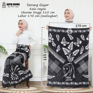 (Sarung Terwuwu) Sarung Bergambar Anak SD MI Sarung Batik Mbak Santri Santriwati Sarung Gambar Murah Meriah Terlaris Seragam Sarung Grosiran