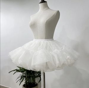 Fashionable Black Four Layers Puffy Petticoat Womens Mesh Skirt Party Performance Skirt
