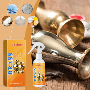 Brass Polishing Cleaning Spray Restores Brass Surface Gloss Decontamination Polishing Brilliant Maintenance Brass Care Spray