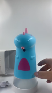 Automatic Soap Dispenser Cartoon Portable Automatic Induction 250ml Foam Hand Soap Dispenser for Bathroom Hotel Kitchen Children