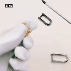 Screw Type| Bag Handle Connecting Buckle Removable U-Shaped D-Shaped Horseshoe Buckle Luggage Hardware Accessories Handbag Underarm Bag Modification Hanging Buckle Diy Keychain