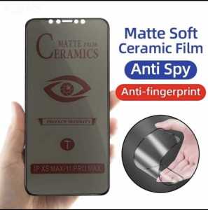 Tempered Glass Samsung A54 5G Full Cover Ceramic Anti Spy