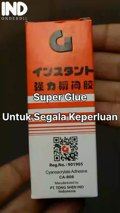 Lem-Perekat-Super Glue-Cair G Tong Sheng Korea Ori 100%