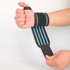Guoftstars 1 Piece Wristband Wrist Support Weight Lifting Gym Training Wrist Support Brace Straps Wraps Crossfit Powerlifting
