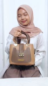 LUNA AURA Tas Selempang Jinjing Wanita Snow Kombinasi 3708 Tas Kerja Tas Pesta Tas Slempang Wanita kekinian