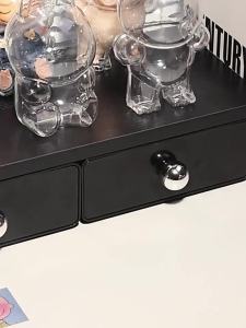 1pc Storage Box Protective Case for Labubu Plush Dolls Display Bag Labubu Sitting Standing No Doll Tabletop Decoration Present