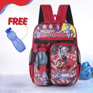 tas ransel anak sekolah sd tk /tas sekolah karakter ultramen/tas sekolah anak