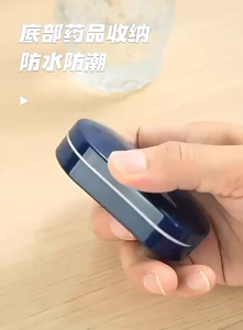 Pill Box Tablet Cutter Splitter Portable Medical Kit Box Grinder Splitter Divider Pill Case Medicine