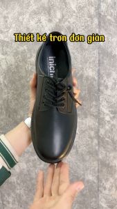 Giày da nam derby MĐ G1115 đế cao thời trang