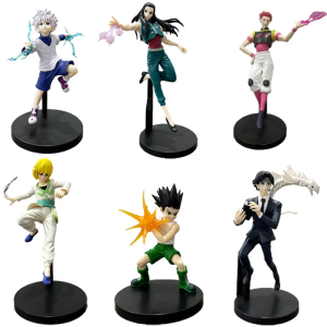 Bandai | Full time Hunter Handheld Combat Edition Little Jie Qi Ben Cool La Picaier Fans Siso Kulolo Handheld PVC Model Toy Ornament Gift