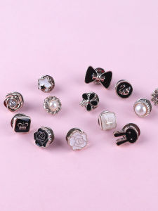 Simple Shirt Sleeve Buttons Anti-Light Non-Sewn Press Studs Shirt Fixing Accessories Easy-To-Use Sleeve Cuffs Adhesive Fasteners