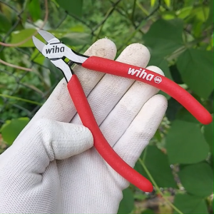 Kim Cắt Chân Linh Kiện Điện Tử 125mm Cán Nhúng Wiha 36189  [Chính hãng Đức/ Germany]